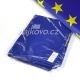 Sada ČR+EU vlajka 225x150 cm