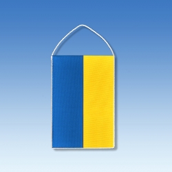 Ukrajina stolní praporek
