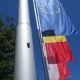 Teleskop 1,6 až 5,8 m – mobilní vlajkový stožár + vlajka