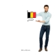 Belgie vlajka
