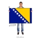 Bosna a Hercegovina vlajka
