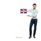 Dominikánská republika vlajka