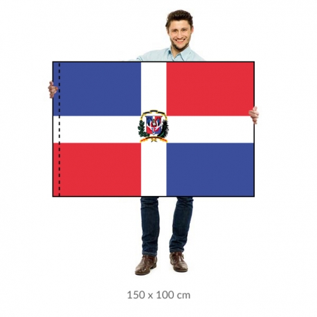 Dominikánská republika vlajka