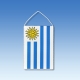 Uruguay stolní praporek