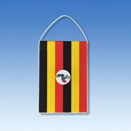 Uganda stolní praporek
