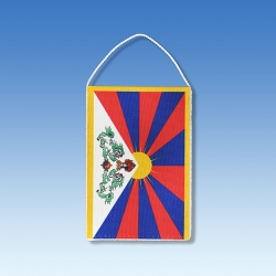 Tibet stolní praporek