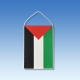Palestina stolní praporek