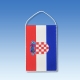 Chorvatsko stolní praporek
