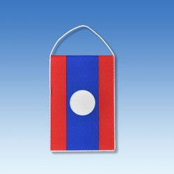 Laos stolní praporek
