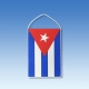 Kuba stolní vlaječka