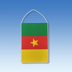 Kamerun stolní praporek