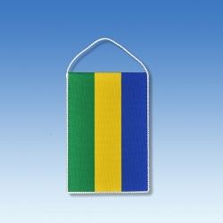 Gabon stolní praporek