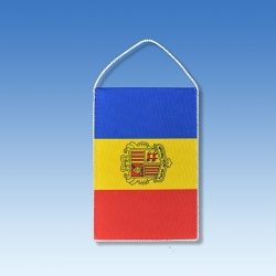 Andorra stolní praporek