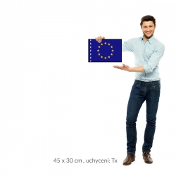 EU vlajka 45x30 cm