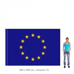 EU vlajka 300x200 cm