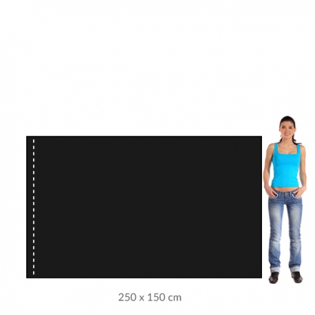 Smuteční vlajka 250x150 cm