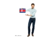 Severní Korea vlajka